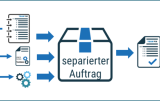 Separierter Auftrag